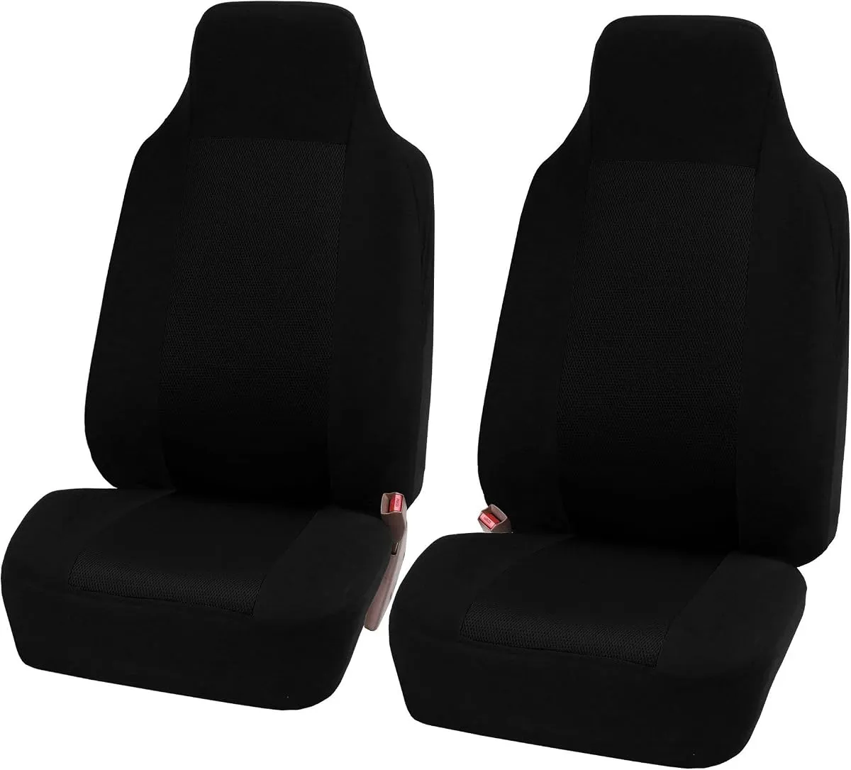 FH Group 3D air mesh front seat covers in black