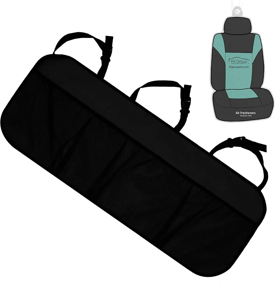 FH Group multi-pocket seat back organizer with adjustable straps