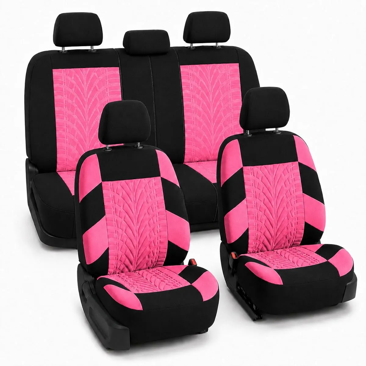 FH Group Travel Master full seat cover set with split rear bench design