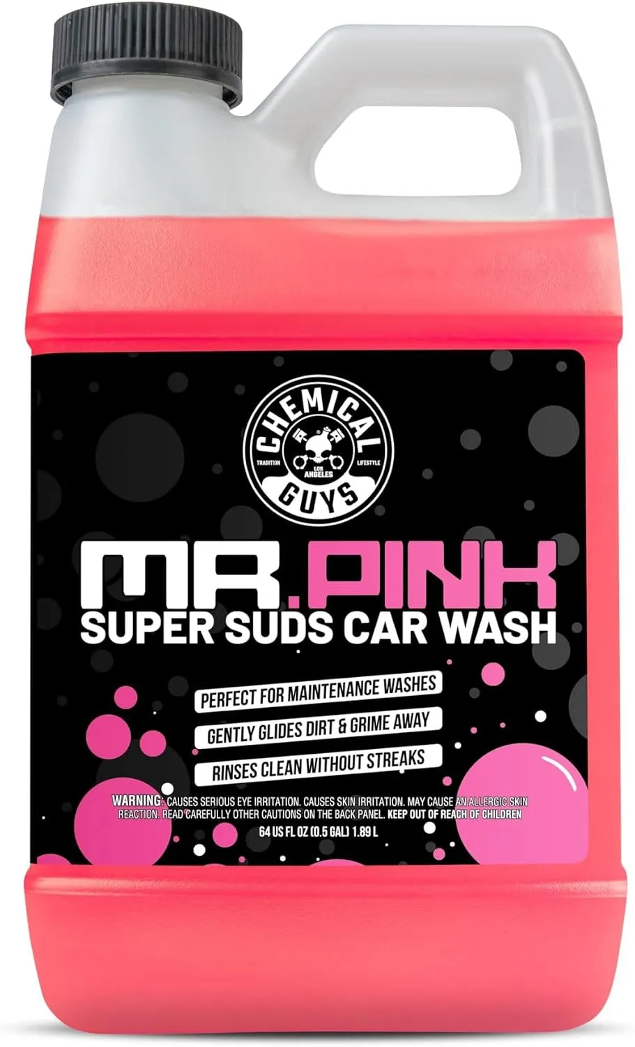 Chemical Guys Mr. Pink car wash soap, 64oz bottle