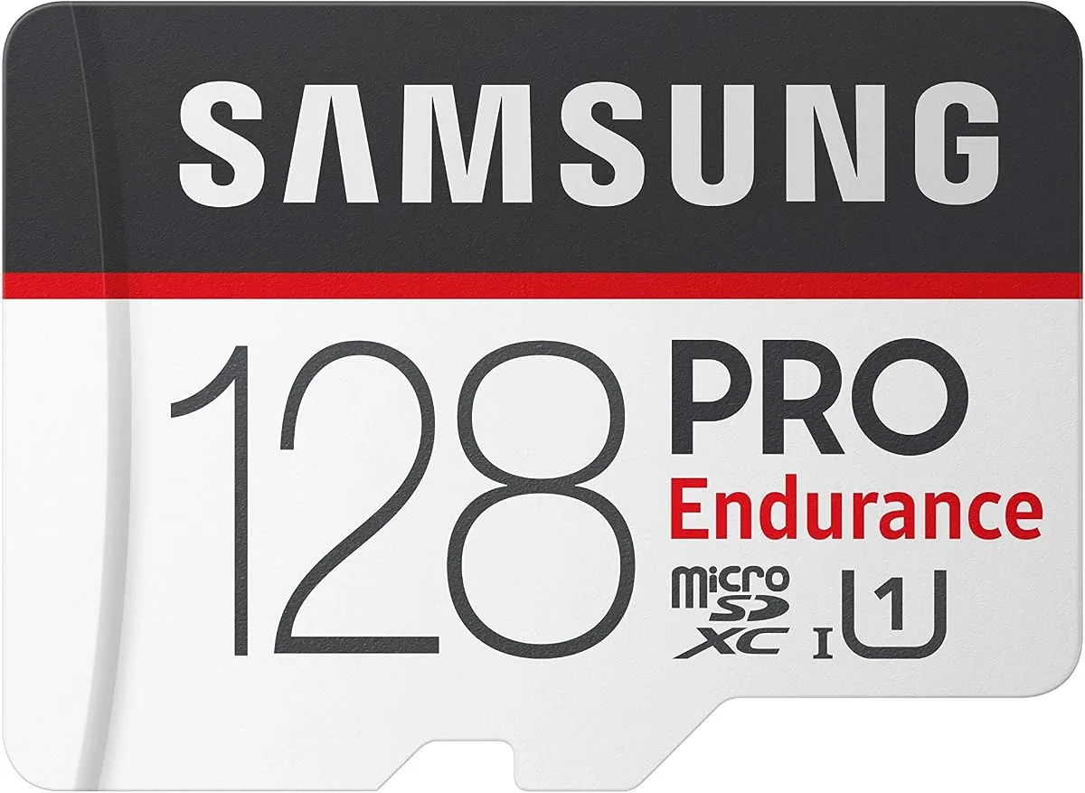 Samsung PRO Endurance 128GB microSDXC card, U1 rated