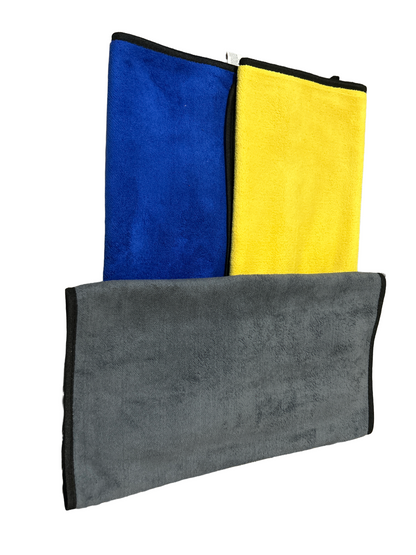 Moshakha Premium 500 GSM microfiber cleaning cloth 60×40 cm, soft and durable for effective cleaning and dusting.